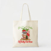 Grappig kerstfeest in juli, warm als kerstbal tote bag (Voorkant)
