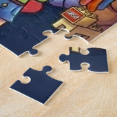 Grappig kerstfeest is geannuleerd Chibi-figuren St Legpuzzel (Zijkant)