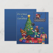 Grappig kerstfeest is geannuleerd Chibi-tekens Sti (Voorkant / Achterkant)