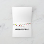 Grappig kerstfeest/joodse kaart (Binnen)