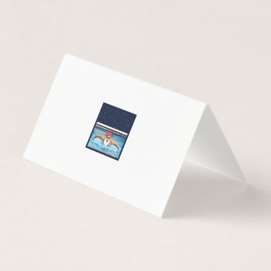 Grappig kerstfeest kaart (Achterkant)