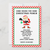 Grappig kerstfeest kaart (Voorkant)