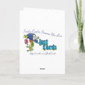 Grappig kerstfeest Kaart Geld's Tight (Achterkant)