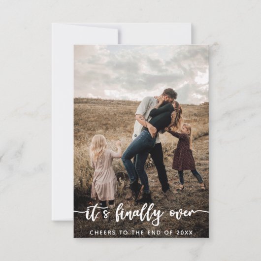 Grappig kerstfeest Kaarten Holiday Kaarten Foto Wh (Voorkant)