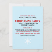 Grappig kerstfeest Kantoor Kaart (Achterkant)