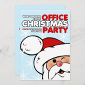 Grappig kerstfeest Kantoor Kaart (Voorkant / Achterkant)