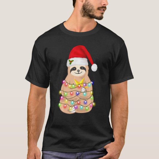 Grappig kerstfeest kerstkerstkerstkerstkerstmannen t-shirt (Voorkant)
