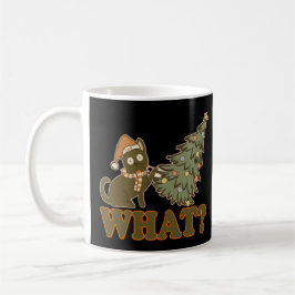 Grappig kerstfeest koffiemok