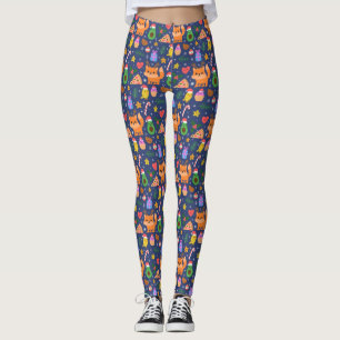 Grappig kerstfeest leggings