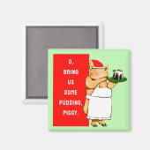 Grappig kerstfeest magneet (Voorkant / Achterkant)