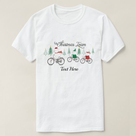 Grappig Kerstfeest Matching Familie T-shirt (Design voorkant)