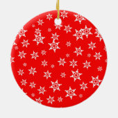 Grappig kerstfeest met Cat Bah Humbug Keramisch Ornament (Achterkant)