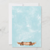 Grappig kerstfeest met kerstmis kaart (Achterkant)