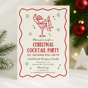 Grappig kerstfeest met kerstmis kaart