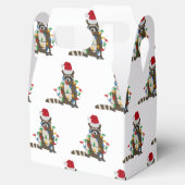 Grappig kerstfeest met kerstvakantie met kerstvaka bedankdoosjes (Geopend)