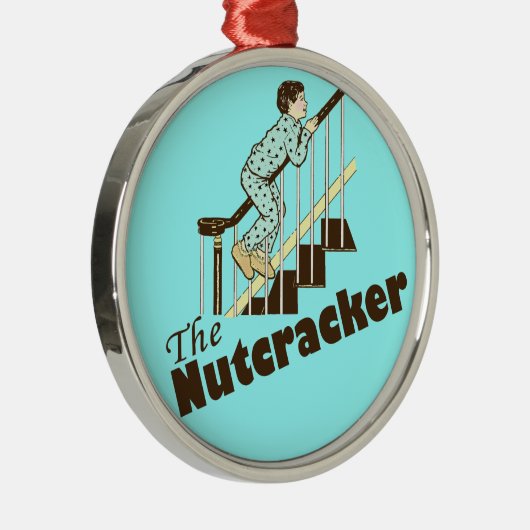 Grappig kerstfeest metalen ornament (Rechts)