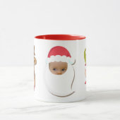 Grappig kerstfeest Mok (Midden)