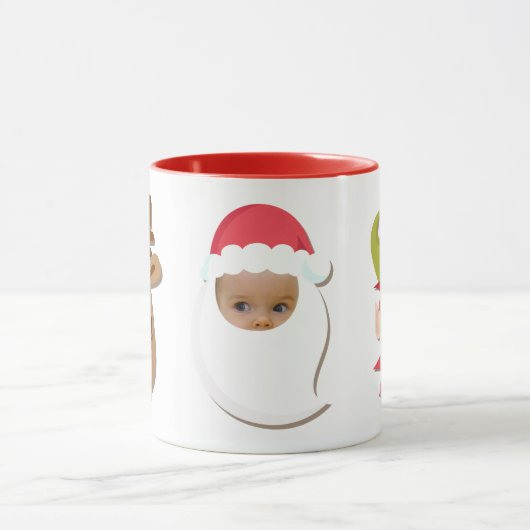 Grappig kerstfeest Mok (Midden)