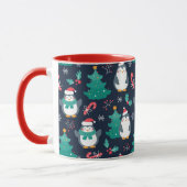 Grappig kerstfeest mok (Links)