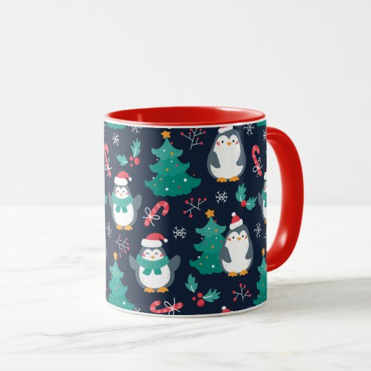 Grappig kerstfeest mok (Voorkant rechts)