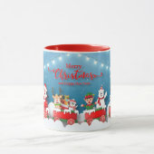 Grappig kerstfeest mok (Midden)