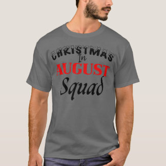 Grappig kerstfeest op August Squad Summer Group Sa T-shirt