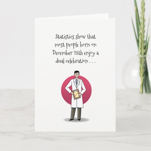 Grappig kerstfeest op feestdag feestdagen kaart (Voorkant)