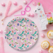 Grappig kerstfeest papieren bordje (Feest)