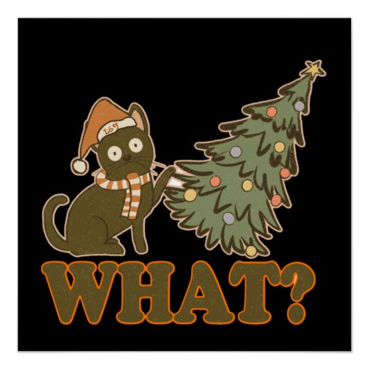 Grappig kerstfeest perfect poster (Voorkant)