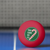 Grappig kerstfeest pingpongbal (Net)