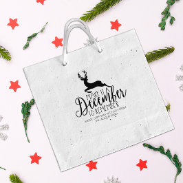 Grappig kerstfeest rubberstempel