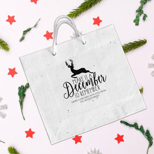 Grappig kerstfeest rubberstempel