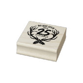 Grappig kerstfeest rubberstempel (Stempel)