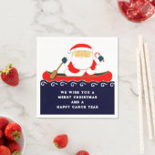 Grappig kerstfeest servet (Insitu)