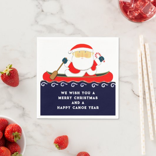 Grappig kerstfeest servet (Insitu)