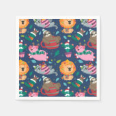 Grappig kerstfeest servet (Voorkant)