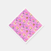 Grappig kerstfeest servet (Hoek)