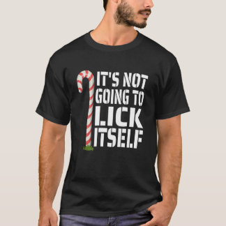 Grappig kerstfeest shirten IT's gaan het niet lukk T-shirt