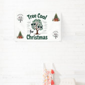 Grappig kerstfeest spandoek (Insitu)