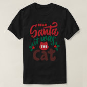 Grappig kerstfeest t-shirt (Design voorkant)