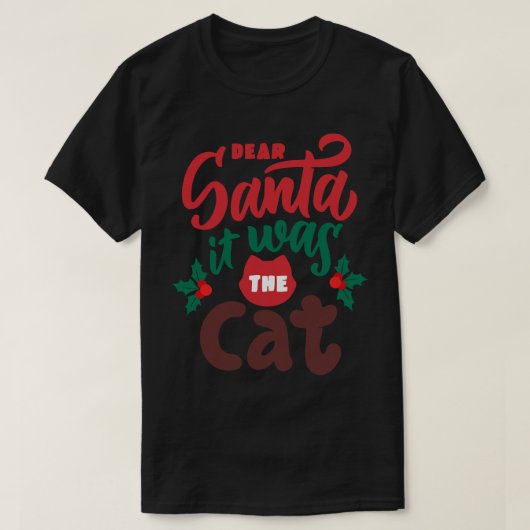 Grappig kerstfeest t-shirt (Design voorkant)