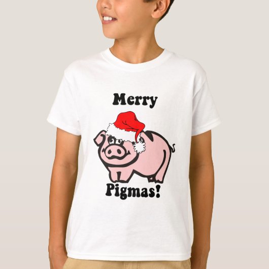 Grappig kerstfeest t-shirt (Voorkant)