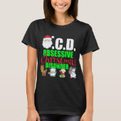 Grappig kerstfeest t-shirt (Voorkant)