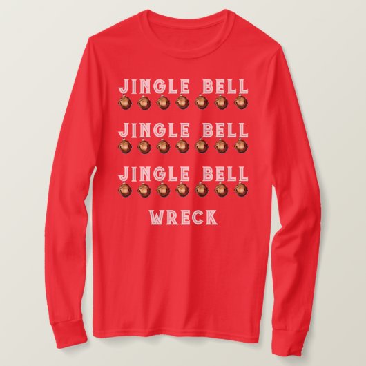 Grappig kerstfeest t-shirt (Design voorkant)