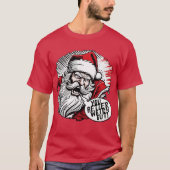 Grappig kerstfeest t-shirt (Voorkant)