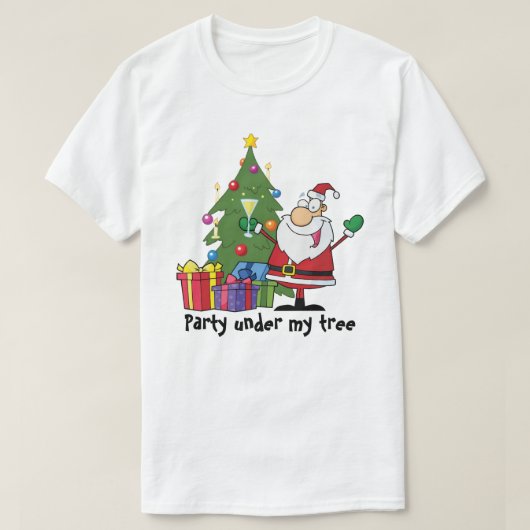 Grappig kerstfeest t-shirt (Design voorkant)