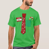 Grappig kerstfeest t-shirt (Voorkant)