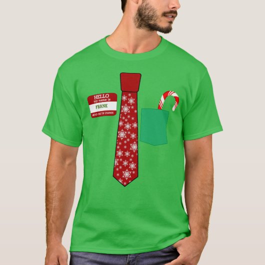 Grappig kerstfeest t-shirt (Voorkant)