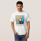 Grappig kerstfeest "The List" Humor Tee Shirt Gift (Voorkant volledig)
