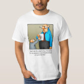 Grappig kerstfeest "The List" Humor Tee Shirt Gift (Voorkant)